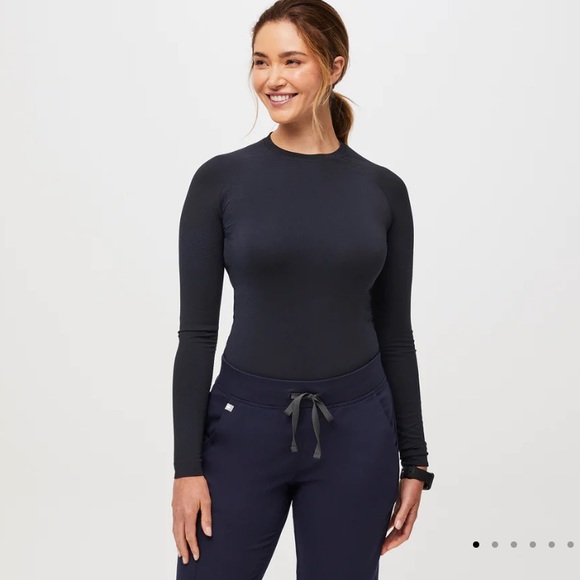 Figs Tops Figs Salta Underscrub Top Navy Poshmark